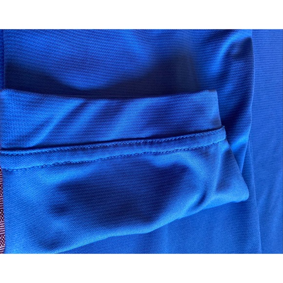 San Soleil Adult men's polo XL extra large blue long sleeve UPF 50 golf shirt - Picture 11 of 11